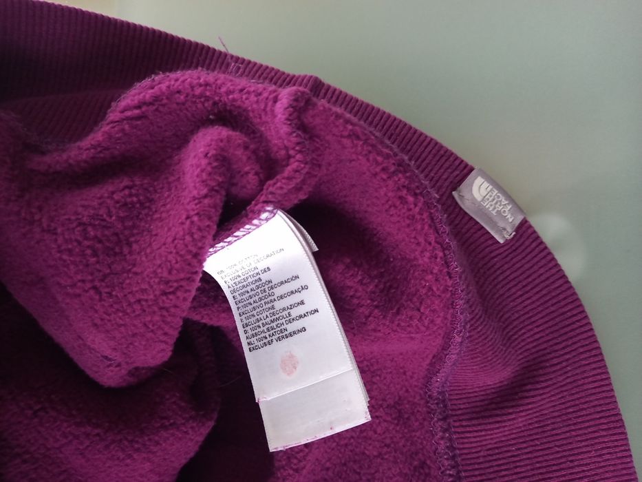 The north face bluza z kapturem s damska