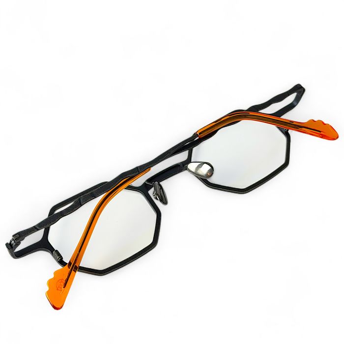 Okulary do komputera zerówki tytan gotyckie unisex