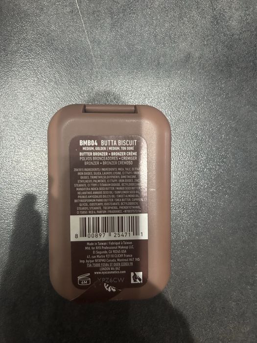 Nyx buttermelt bronzer