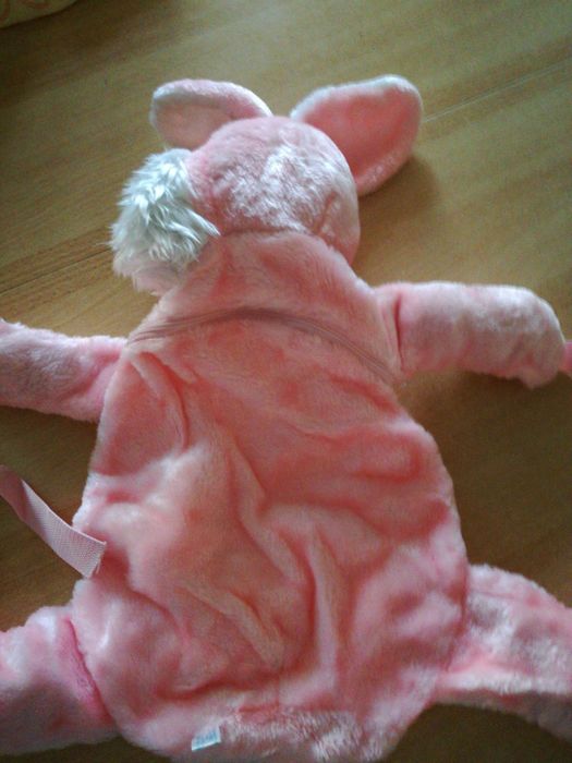 Plecak zajączek - Różowy - Hallenge Rabbit Ruck