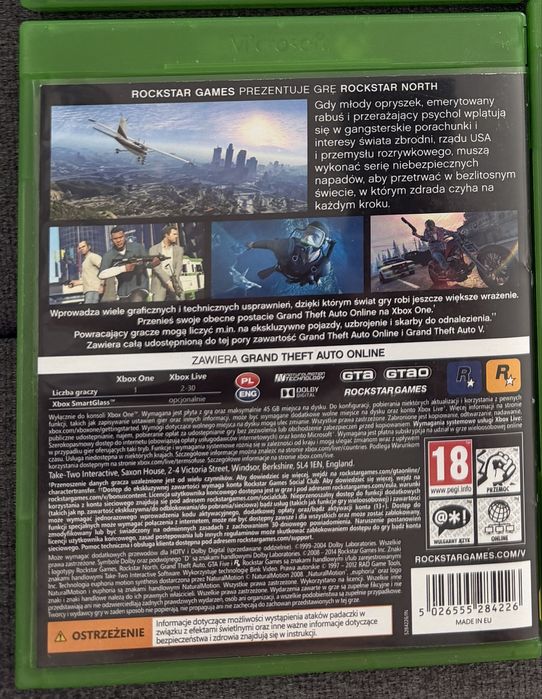 GTA V Xbox bardzo dobry stan