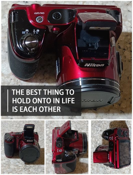 Nikon Coolpix  L820 Red.  Super Stan.