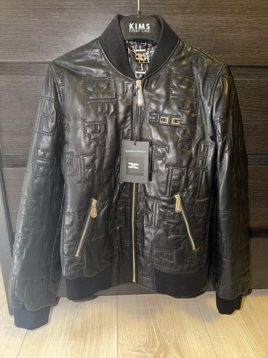 Куртка шкіряна Elisabetta Franchi