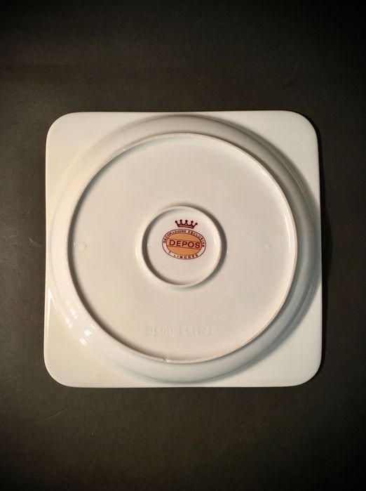 T. LIMOGES (Depos) - excelente estado - 17 x 17 x 2 cm/s