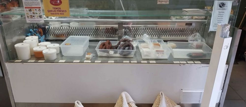 Vitrine horizontal refrigerada