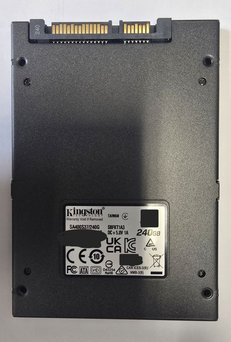 SSD Kingston A400 240GB SATA 2.5"