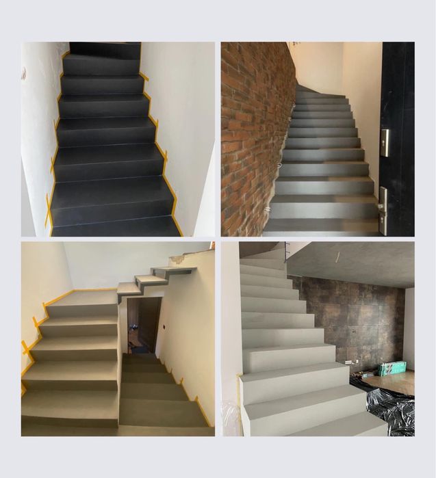 mikrocement łazienka , schody , tychy  Bielsko katowice kraków gliwice