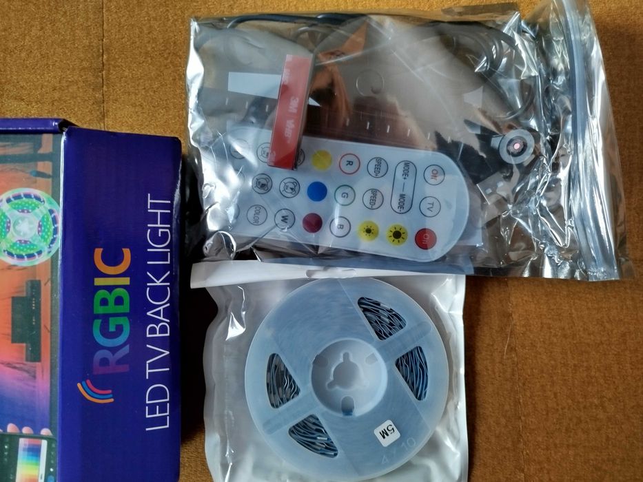 Podświetlenie led RGBIC do tv