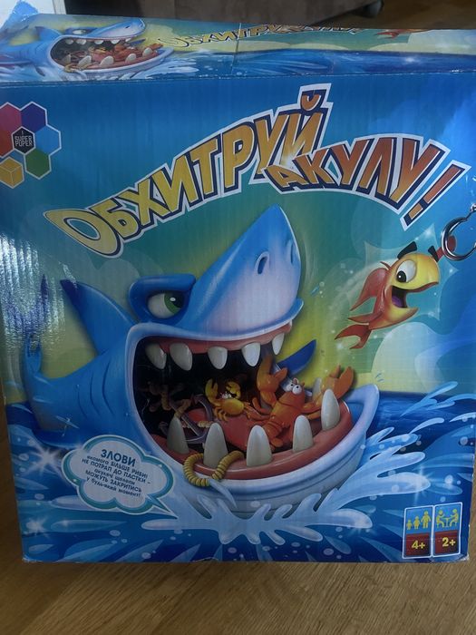 Обхитруй акулу настільна гра