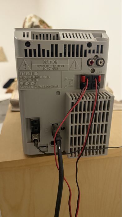 Aparelhagem JVC módulos cassete minidisc