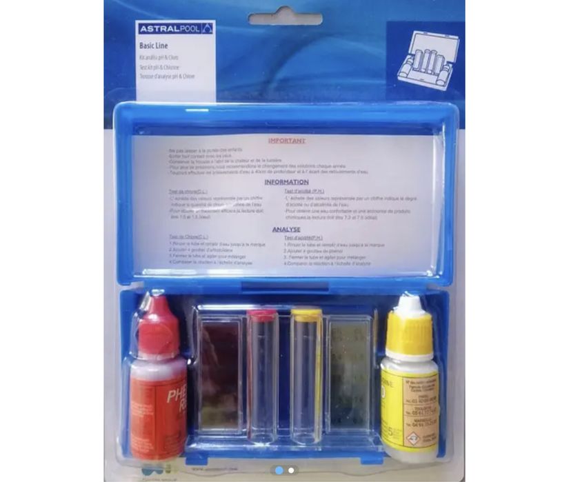 Хімія для басейну. рН, Альгіцид, Шок хлор, Мультитаб та ін.