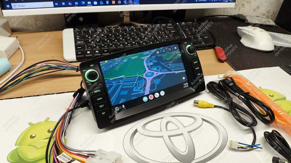 Магнітола Toyota Corolla E120 2000-2006 Android