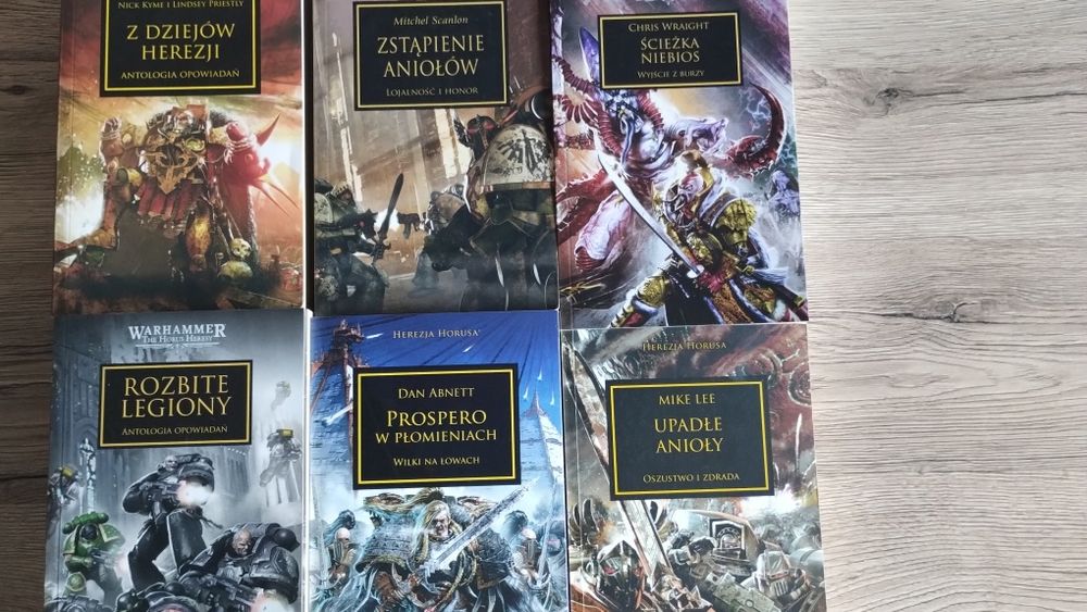 Herezja Horusa 6 książek