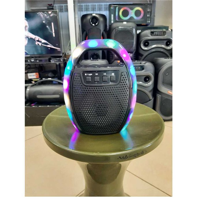 Bluetooth колонка ESS 109B | RGB | Караоке | 4" динамік | 21,5 см