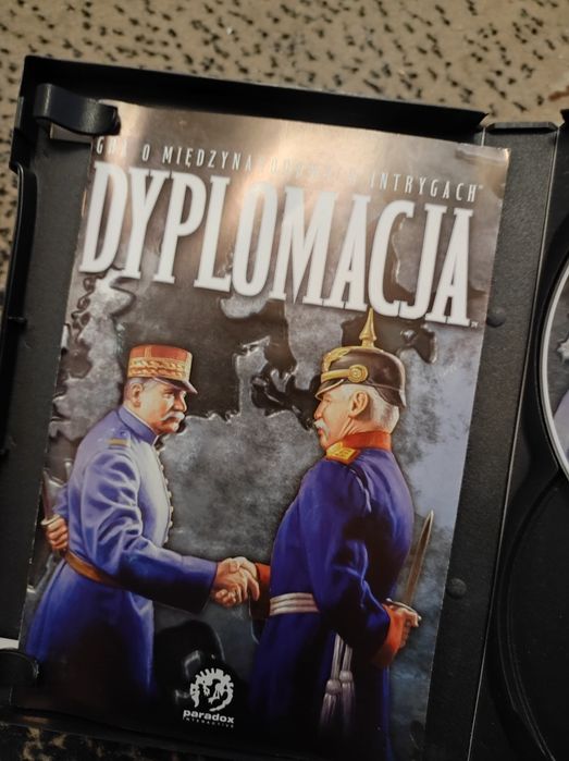 Gra dyplomacja wybrakowana 1 CD