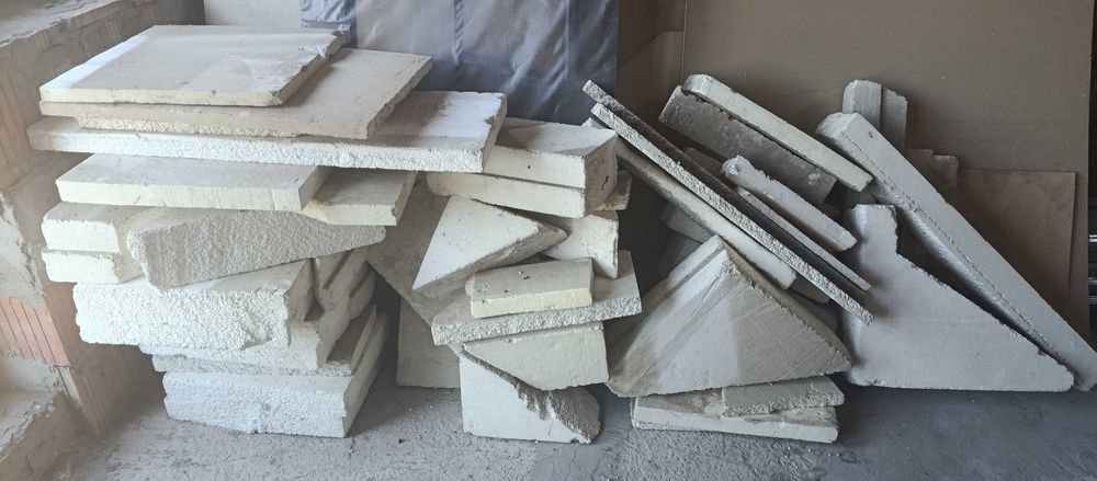 Styropian kawałki różnej grubości