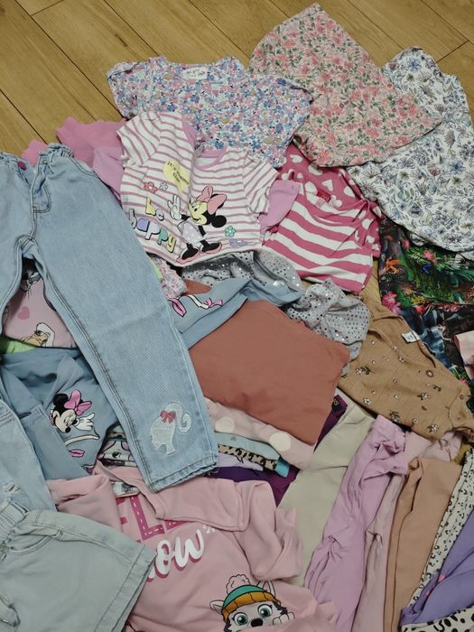 Ogromny zestaw dla dziewczynki 98-128