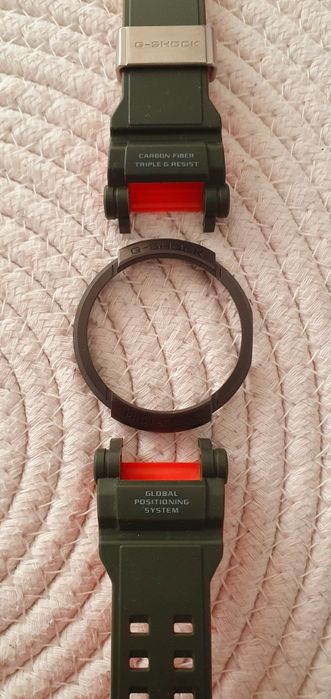 Casio G-Shock GPW-2000 Gravity Master oryginalny pasek Carbon + bezel