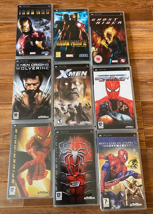 Sony PSP: Silent Hill, Manhunt, Metal Gear Solid, God of War