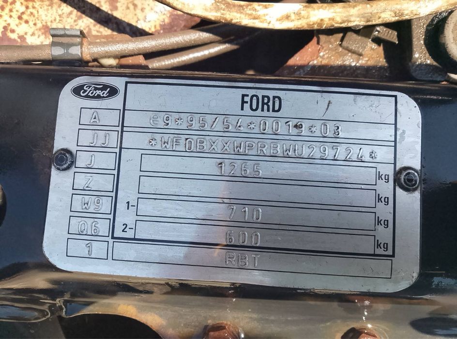 FORD KA  1998г. Двигатель 1.3  КПП механика надо до конца доварить