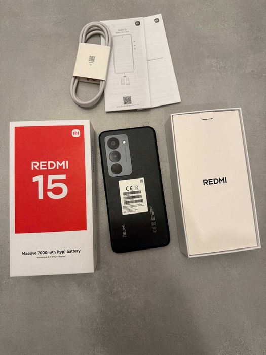 Xiaomi redmi 15 8+4/256 ЄВРОПА! OPEN BOX