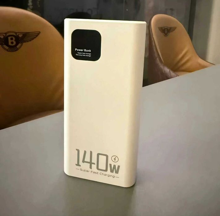 Повербанк Type-C PD VIVO 500000mAh 140W супербыстрая зарядка для всего (мощный павербанк)