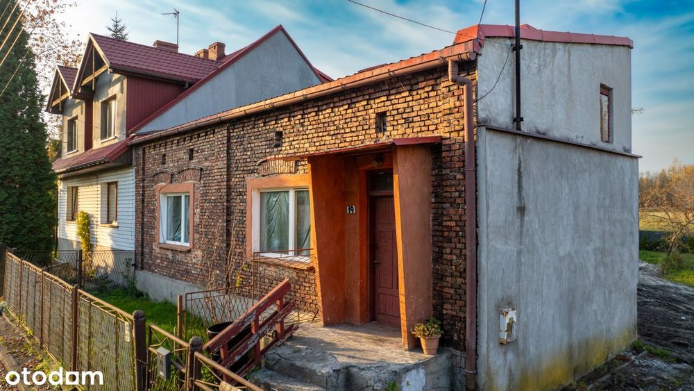 Dom z gotowym projektem rozbudowy w Sosnowcu.