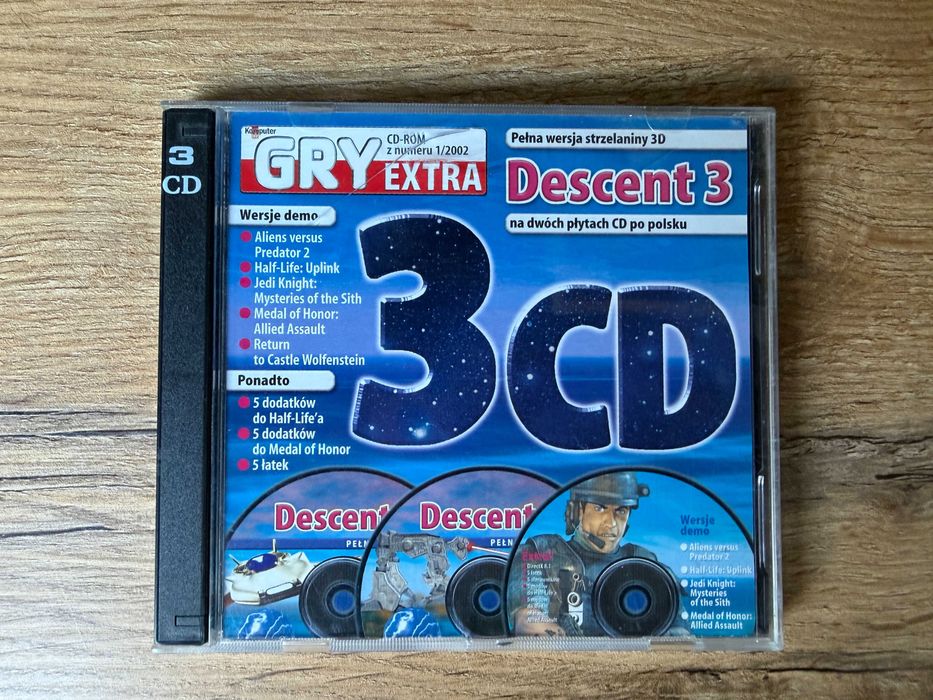 PC #  Gry Extra Descent 3 (3xCD)