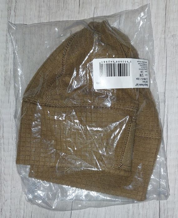 Czapka Helikon Range Beanie Grid Fleece - Coyote