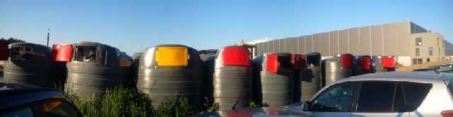 ZAMOŚĆ HIT Zbiornik dwupłaszczowy na paliwo SiBUSO 5000 l Diesel ON