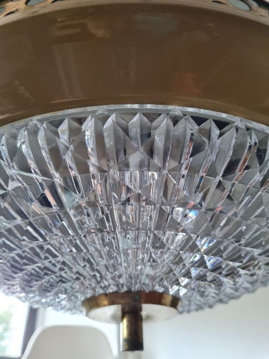 Lampa wisząca UFO, ĽUDIB BRATISLAVA,lata 60,Mid-century,space age