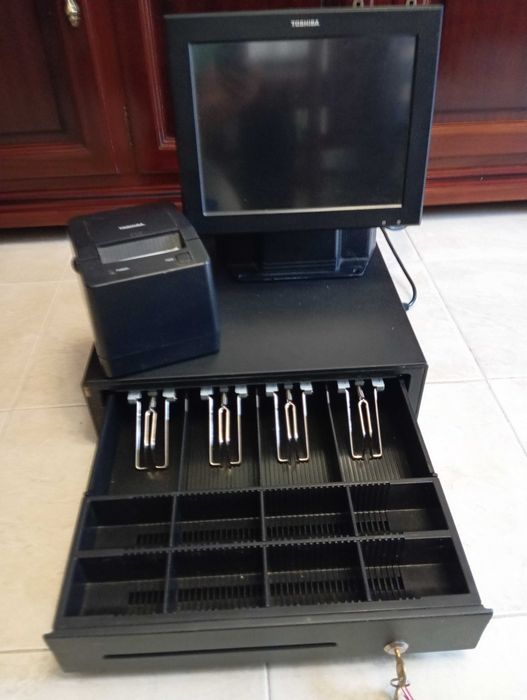 Conjunto POS Completo c/ gaveta + impressora
