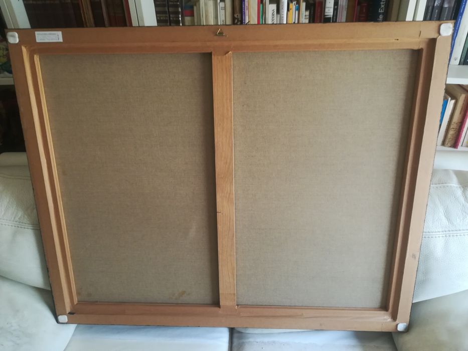 Quadro. Arte Contemporânea. João Lavoura. Óleo s/Tela