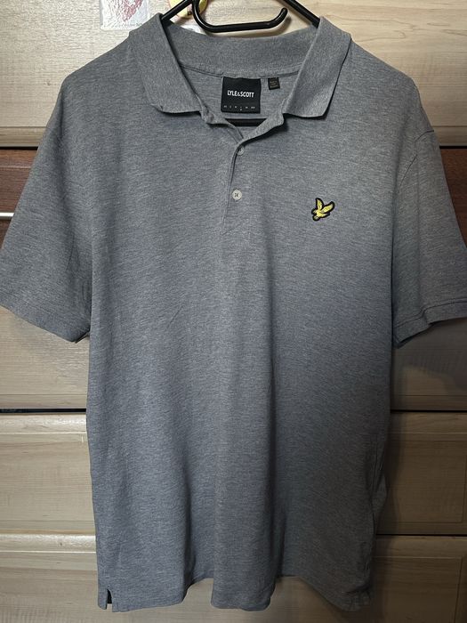 Поло Lyle & Scott оригінал M сіре стан 9/10