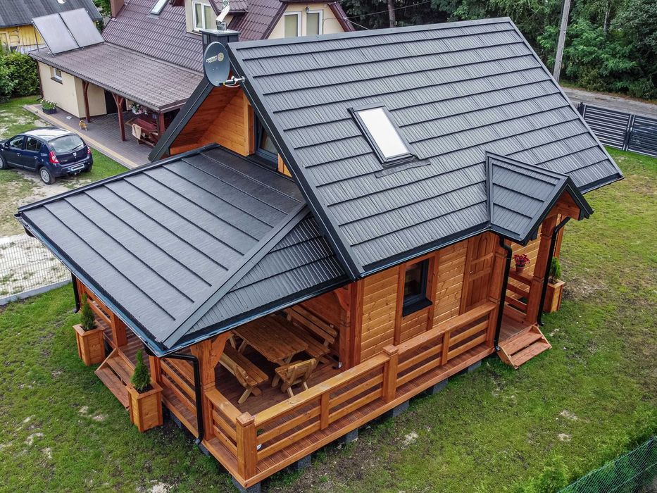 Dom Szkieletowy Całoroczny/Letniskowy Drewniany Budowa Kompleksowo