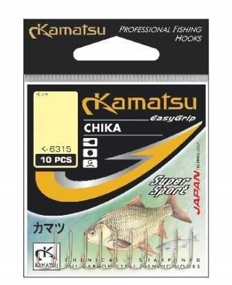 Haczyki z zadziorem Kamatsu Chika 10 szt.Rozm.16