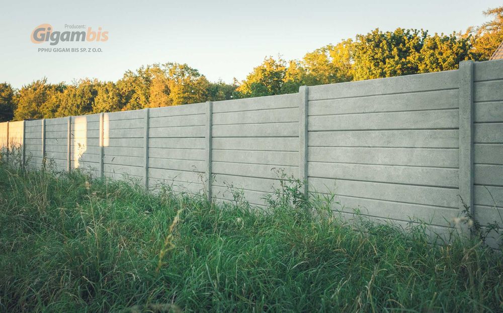 ogrodzenia betonowe, ogrodzenie betonowe wysokość 150cm