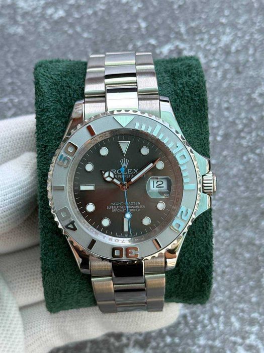 Швейцарские часы Rolex Yacht Master II 40mm Oystersteel Platinum