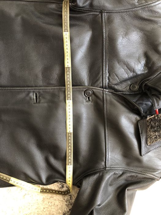 Kurtka skórzana męska