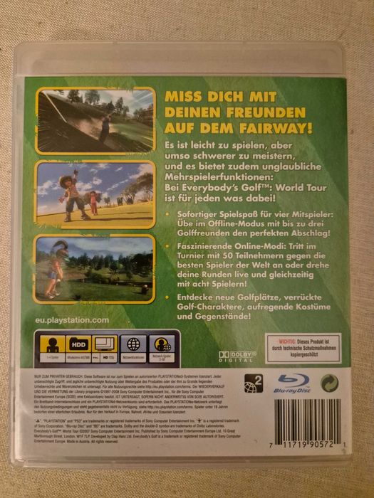 Everybody's Golf World Tour (Gra PS3)