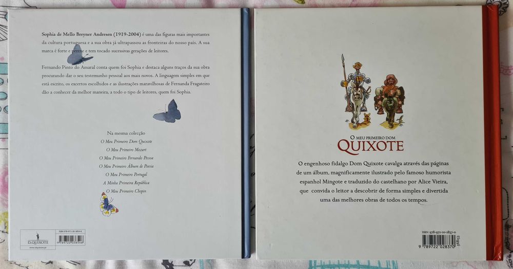 2 livros da coleção juvenil "O meu Primeiro..."