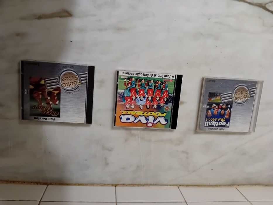 Conjunto de 3 Jogos Pc/Cd Rom