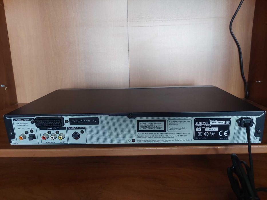 Sony CD DVD odtwarzacz DVP-NS 405