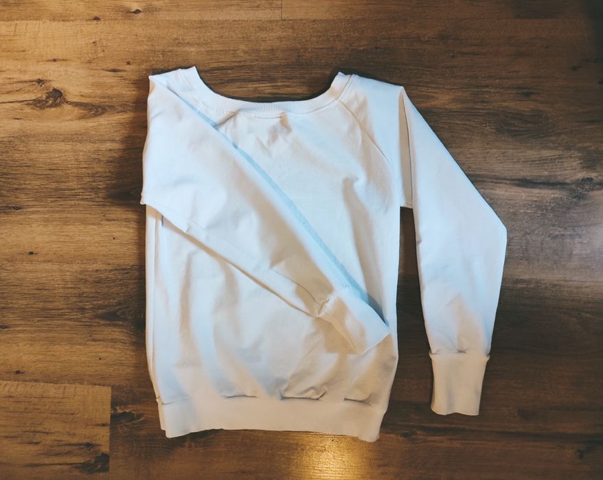 Bluza biała Adidas S