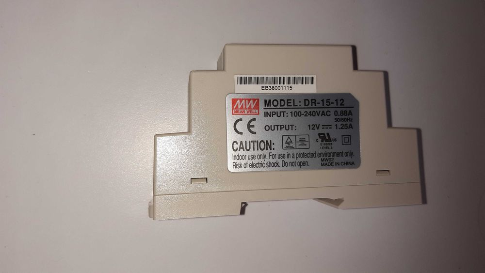 Fonte DIN DC 12 e 24V