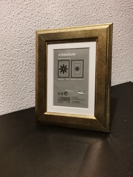 2 molduras douradas 13x18