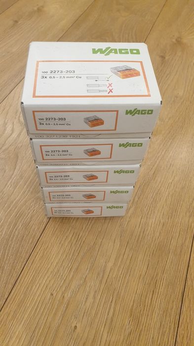 Wago szybkozłączki