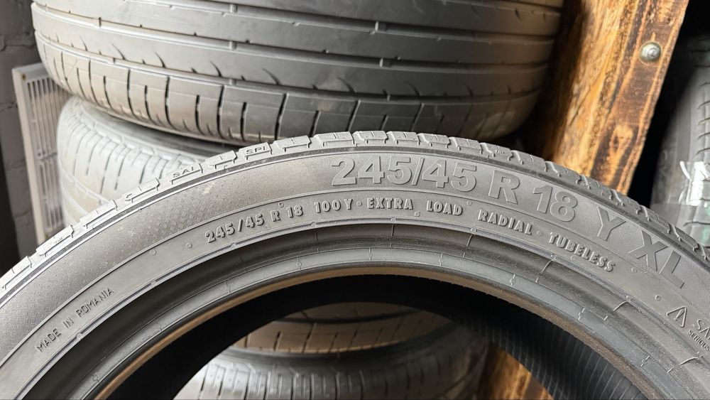 245/45/18  Шини літні Semperit life 3