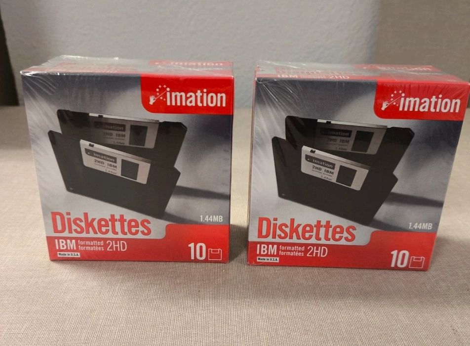 Disquetes 2HD 1,44 MB seladas