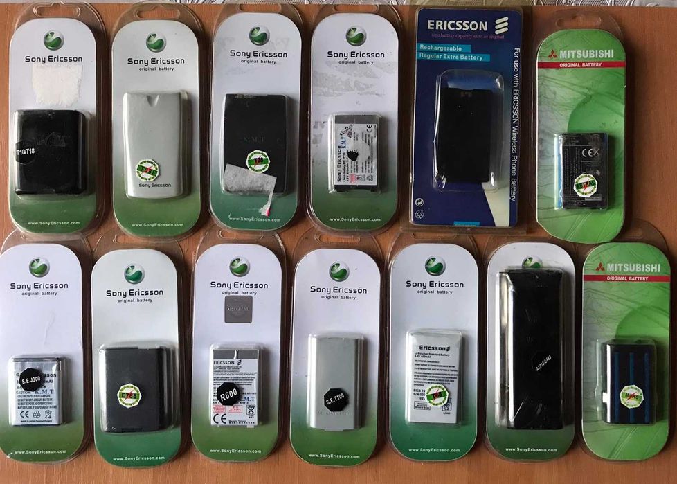 Новый аккумулятор для кнопочного телефона Nokia Motorola Ericsson Sony